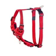 Rogz Utility Control Tuig Durma Çekme Kontrollü Dokuma Kırmızı 1.6x32-52 cm Medium Köpek Göğüs Tasması