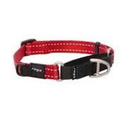 Rogz Utility Control Web Halsband Güvenlikli Dokuma Kırmızı 1.6x31-45 cm Medium Köpek Boyun Tasması