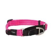 Rogz Utility Control Web Halsband Güvenlikli Dokuma Pembe 2x37-56 cm Large Köpek Boyun Tasması