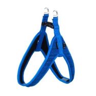 Rogz Utility Fast Fit Tuig Dolgulu Mavi 1.6x47 cm Small Medium Köpek Göğüs Tasması