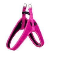 Rogz Utility Fast Fit Tuig Dolgulu Pembe 1.6x41 cm Small Köpek Göğüs Tasması