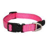 Rogz Utility Halsband Dokuma Pembe 1.6x26-40 cm Medium Köpek Boyun Tasması