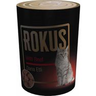 Rokus Dana Etli 24x410 gr Konserve Kedi Maması