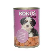 Rokus Etli Yavru 410 gr Konserve Köpek Maması