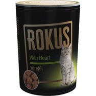 Rokus Yürekli 410 gr Konserve Kedi Maması