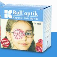 Roll Optik 50'li Kız Çocuk Göz Kapama Bandı