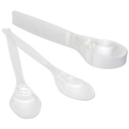 Roll Up Plastik 10'lu Lüks Kaşık