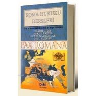ROMA HUKUKU DERSLERI - BÜLENT TAHİROĞLU;BELGIN ERDOĞMUŞ