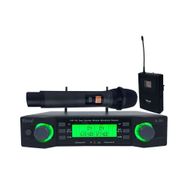 Roof R-203 1 El 1 Yaka 2 Kanal UHF Kablosuz Telsiz Mikrofon