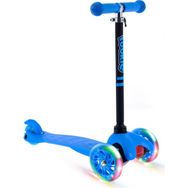 Rookie Mavi 3 Tekerlekli Led Işıklı Scooter
