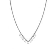 Rosefield JTNMS J445 Micro Coins Çelik Kolye