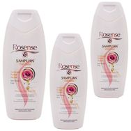 Rosense 3x400 ml Gül Özlü Şampuan