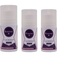 Rosense All Day Protection 3x50 ml Kadın Roll-On