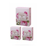 Rosense Gül Yapraklı 3x100 gr Cilt Bakım Sabunu