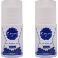 Rosense Roll On Bay 50 ml x 2 Gün Boyu Etkili Alkol ve Boya İçermeyen Deodorant