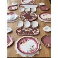 Rossev Magenta 29 Parça 4 Kişilik Kahvaltı Takımı