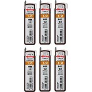 Rotring Hi Polymer HB 0.9 / 1.0 mm 6 Adet Kurşun Kalem Ucu