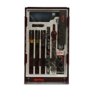 Rotring Isograph Pergelli Master Set (0.2-0.3-0.5 mm) + Tikky 0.5 mm Mekanik Kurşun Kalem