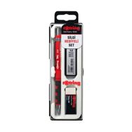 Rotring Tikky 0.7 mm Kırmızı Uçlu Kalem Okul Seti