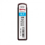 Rotring Tikky Hi-Polymer 0.7 mm 2b Kurşun Kalem Ucu