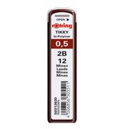 rOtring Tikky Hi-Polymer 2'li Blister 0.5 mm 2B Mekanik Kurşun Kalem Ucu