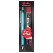 Rotring Visuclick 0.5 mm Şeffaf Mavi Min Silgi Versatil Kalem Okul Seti