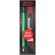 Rotring Visuclick 0.5 mm Şeffaf Yeşil Min Silgi Versatil Kalem Okul Seti