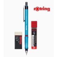 Rotring Visuclick 0.7 mm Şeffaf Mavi Min Silgi Versatil Kalem Okul Seti