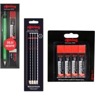 Rotring Visuclick 0.7 mm Yeşil Okul Seti + 4'lü Uç + Sınav Kalemi