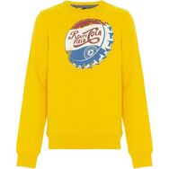 Routefield Holy RFHOLY2122 Sarı Erkek Sweatshirt