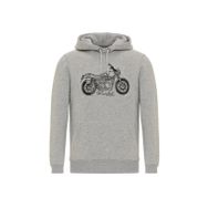 Routefield RFHORST2223_HORST Gri Erkek Sweatshirt