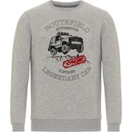 Routefield RFHUGE2223-23394 Huge Gri Erkek Sweatshirt