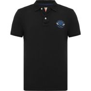 Routefield RFPART22 Siyah Part Polo Erkek T-shirt