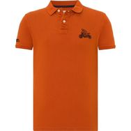 Routefield RFPAX23 Pax Turuncu Polo Erkek T-shirt