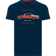 Routefield RFTHRU23-079 Thru Lacivert Renkli Erkek T-shirt