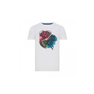 Routefield RFTYRE23 Tyre Beyaz Erkek T-shirt
