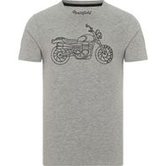 Routefield Tj Gri Erkek T-shirt