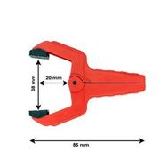 Rox 0147 2x38 mm Yaylı Mandal Tip Kıskaç İşkence