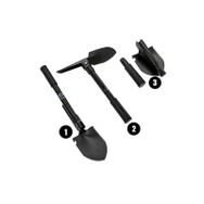 Rox 42 cm Camping 0106 Pusulalı Mini Katlanır Kürek Kamp Küreği
