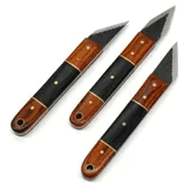 Rox Wood 0056 LUBAN 3 Parça Ahşap İşaretleme Bıçak Seti