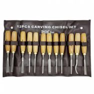 Rox Wood 12 Parça Ahşap Oyma İskarpela Seti