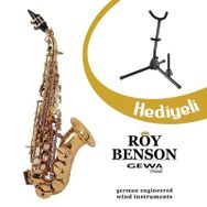 Roy Benson SG-302 Kıvrık Soprano Saksafon