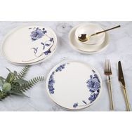 Roy King 24 Parça Blue Blanch Bone Chına Yemek Takımı