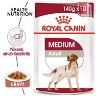 Royal Canin 10x140 gr Medium Adult Köpek Yaş Maması