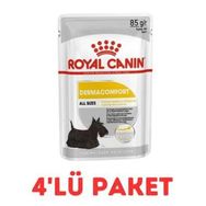 Royal Canin 4x85 gr Dermacomfort Hassas Yetişkin Köpek Pouch Konserve