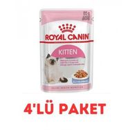 Royal Canin 4x85 gr Kitten Instinctive İn Jelly Yavru Kedi Jel Konservesi