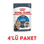 Royal Canin 4x85 gr Ultra Light Kedi Konservesi