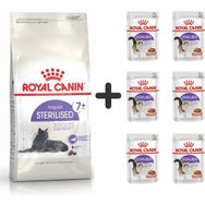 Royal Canin +7 Yaş Üzeri 1.5 kg Kısırlaştırılmış Kedi Maması + 6 Adet Yaş Mama