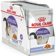 Royal Canin 85 gr 12 Adet Sterilised Jelly Pouch Kısır Kedi Konserve Maması