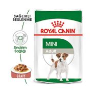 Royal Canin 85 gr Pouch Adult Mini Gravy Köpek Konservesi